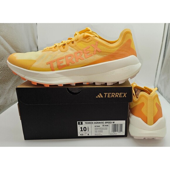 Adidas Women Terrex Agravic Speed Trail Running Shoes Unisex [Size 10.5W/9.5M] - Picture 4 of 13